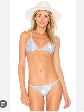 Stone Fox Swim Stars and Stripes Bikini size M